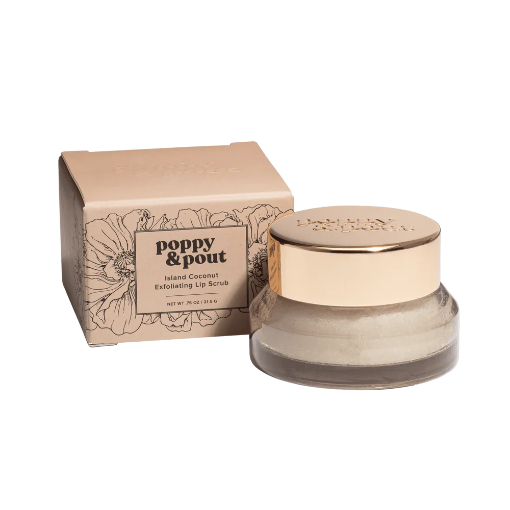 Poppy & Pout Poppy & Pout Lip Scrub - Island Coconut