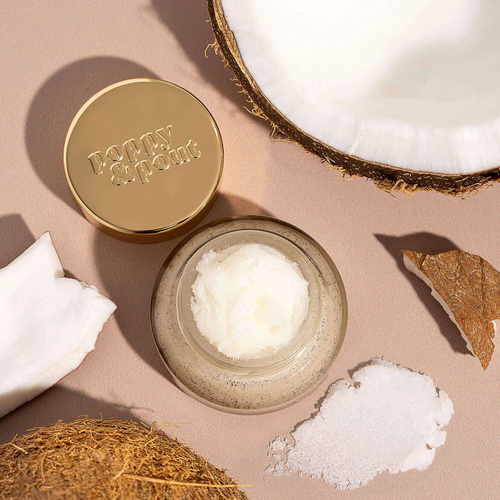 Poppy & Pout Lip Scrub - Island Coconut