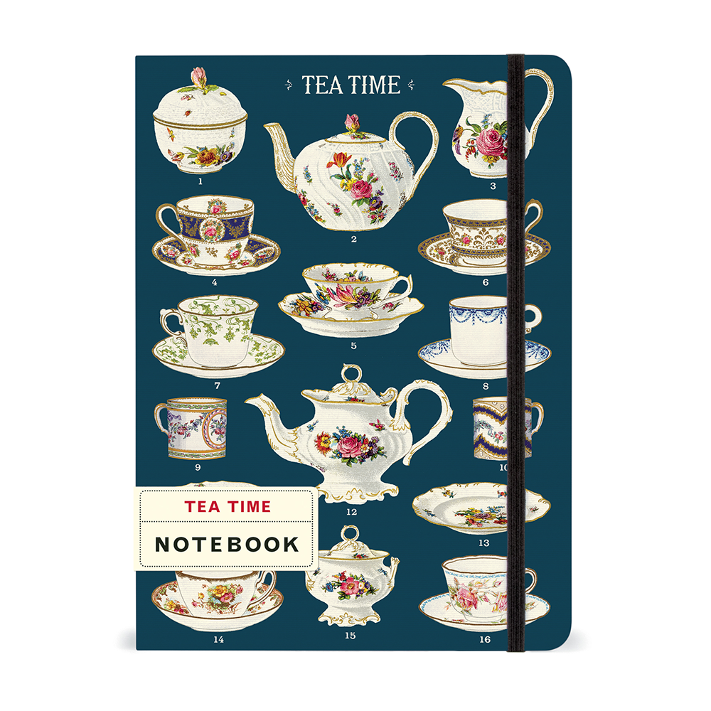 Cavallini Notebook - Tea Time