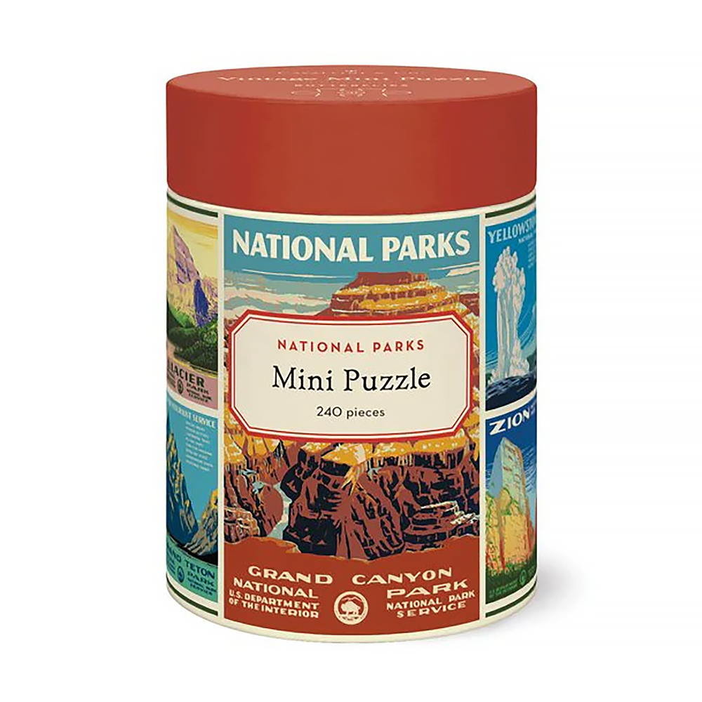 Cavallini 240 Piece Mini Puzzle - National Parks