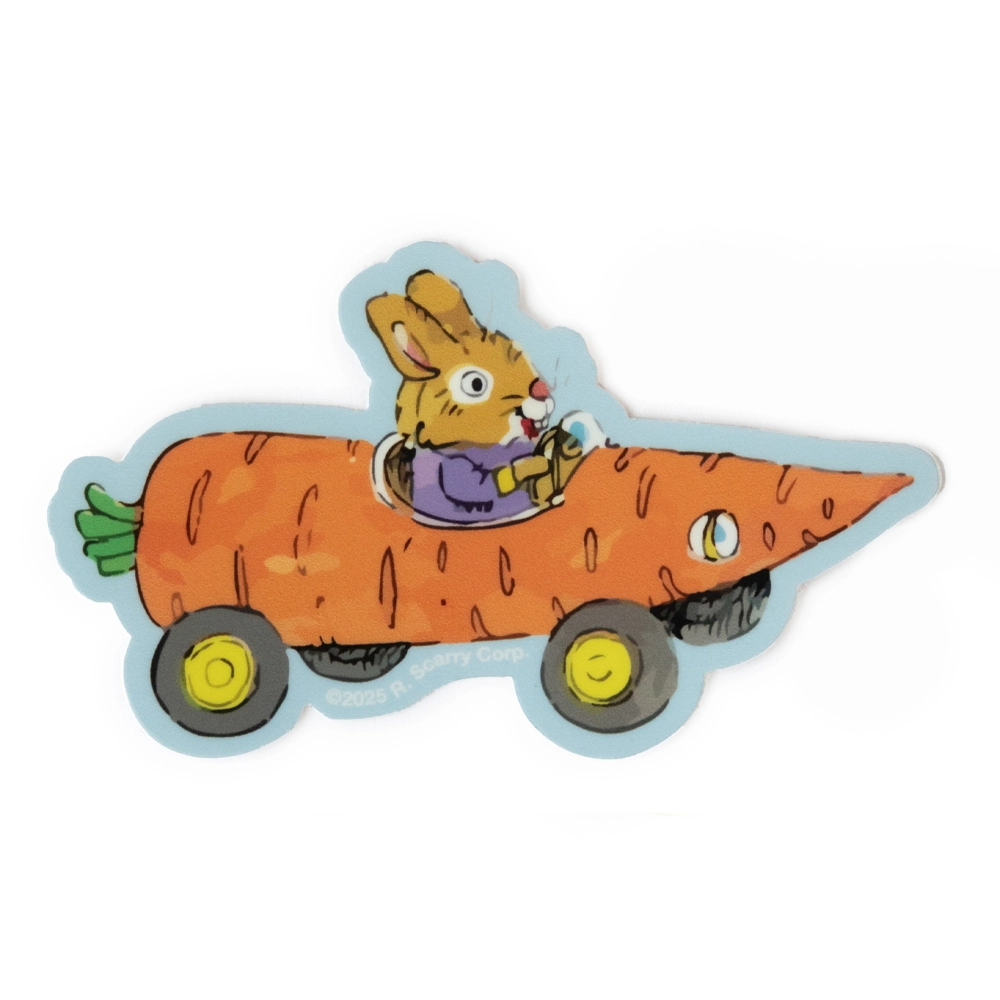 Three Potato Four Sticker - Carrot Car