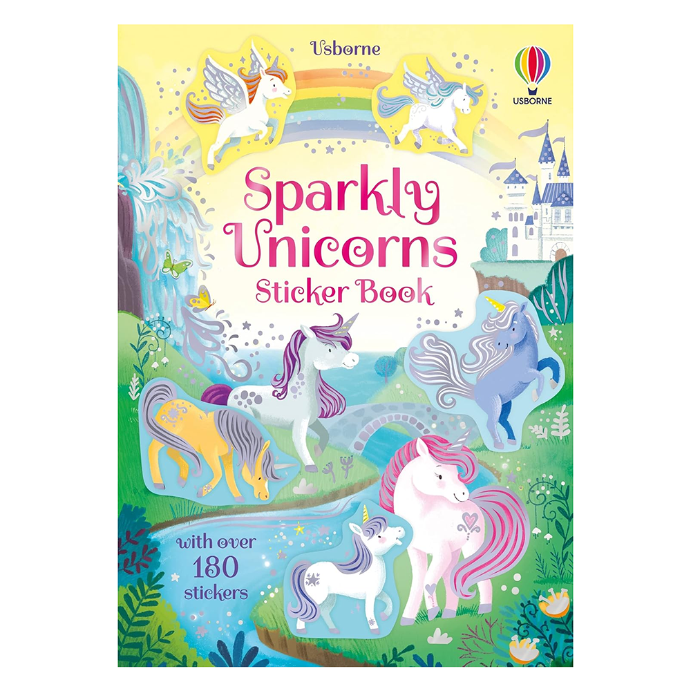 Usborne Sticker Book - Sparkly Unicorns
