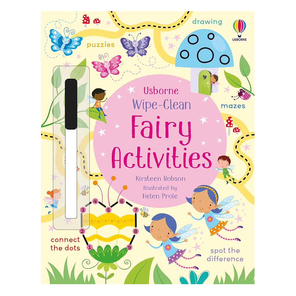Usborne Wipe Clean - Fairy Activities