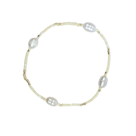 Libby Dakers Libby Dakers - Helga Bracelet - Cream