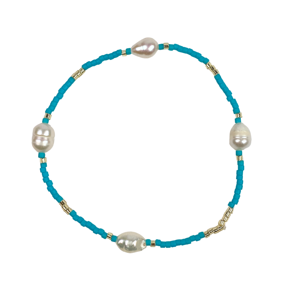 Libby Dakers - Helga Bracelet - Turquoise