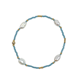 Libby Dakers Libby Dakers - Gold Filled Helga Bracelet - Slate