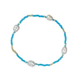 Libby Dakers Libby Dakers - Helga Bracelet - Sky Blue