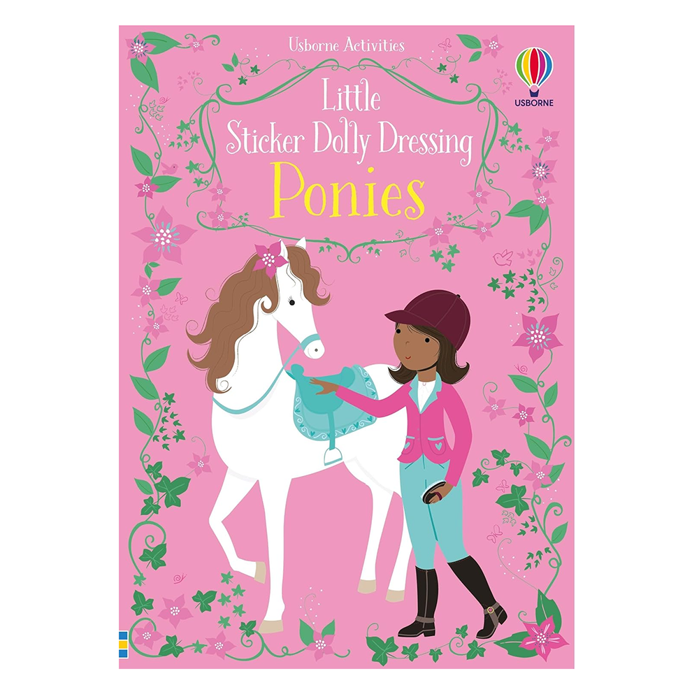 Usborne Little Sticker Dolly Dressing Activity Book - Ponies