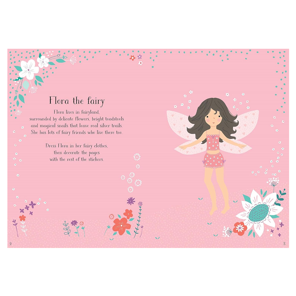 Little Sticker Dolly Dressing Activity Book - Fairy