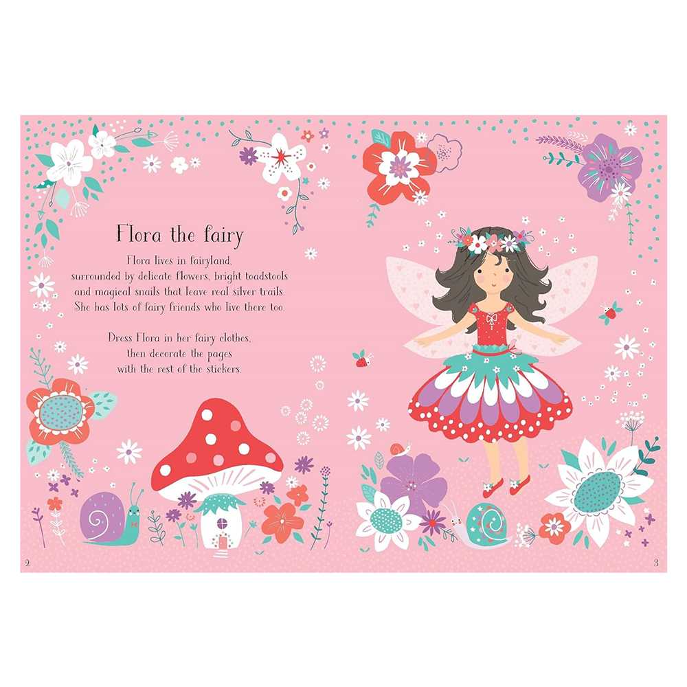 Little Sticker Dolly Dressing Activity Book - Fairy