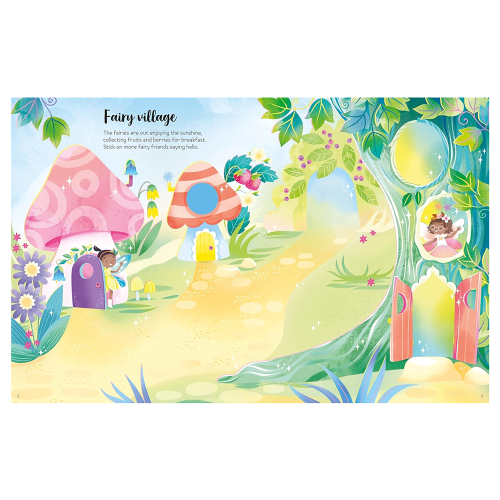 First Sticker Book - Sparkly Fairies