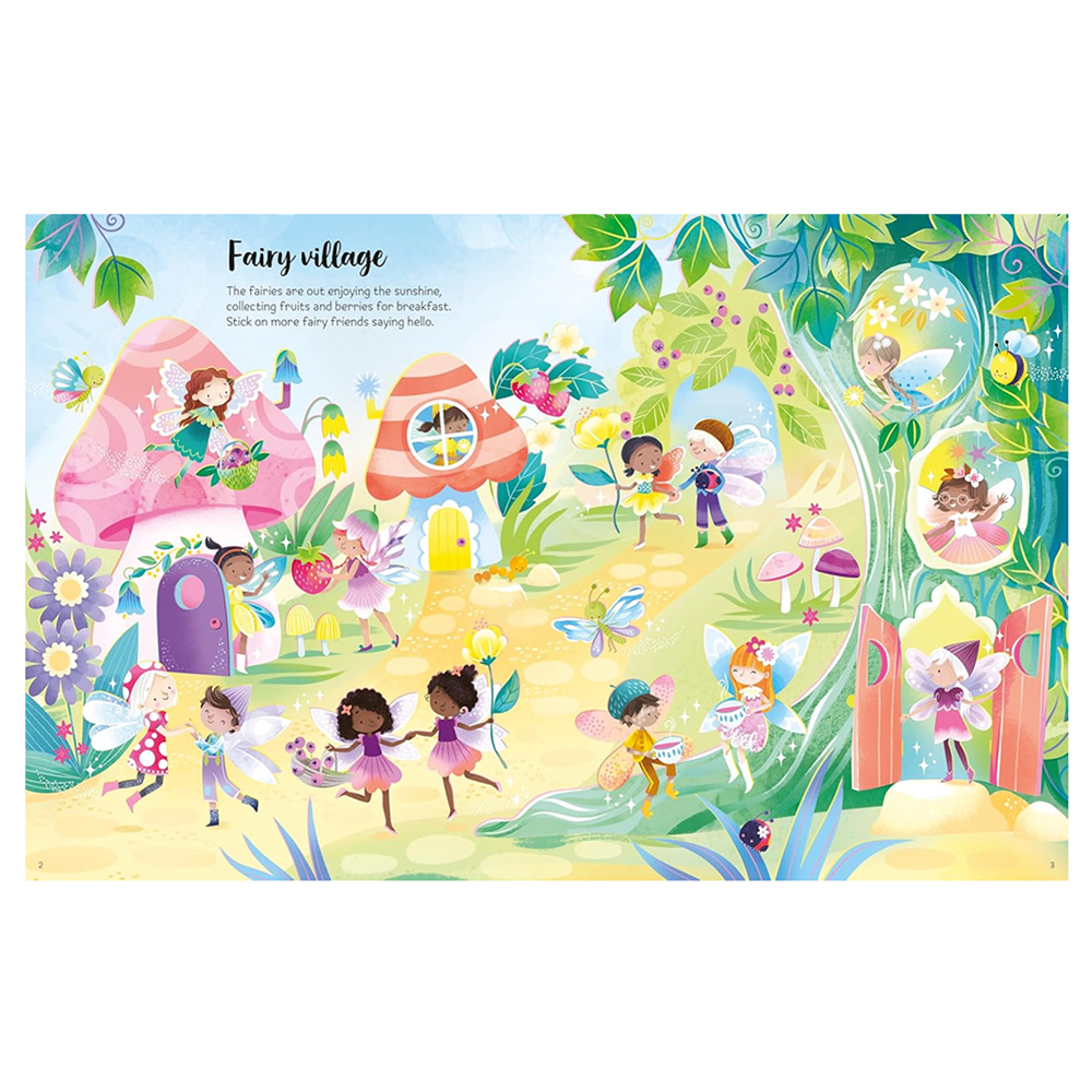 First Sticker Book - Sparkly Fairies