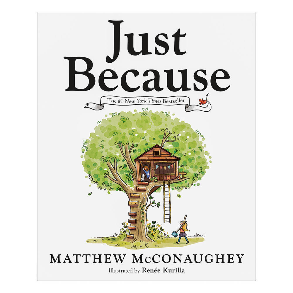 Just Because Hardcover Book