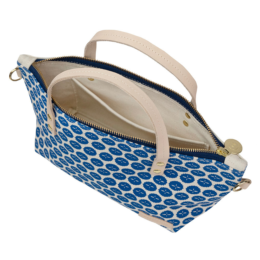 Erin Flett Small Satchel Bag - Dandi Blue