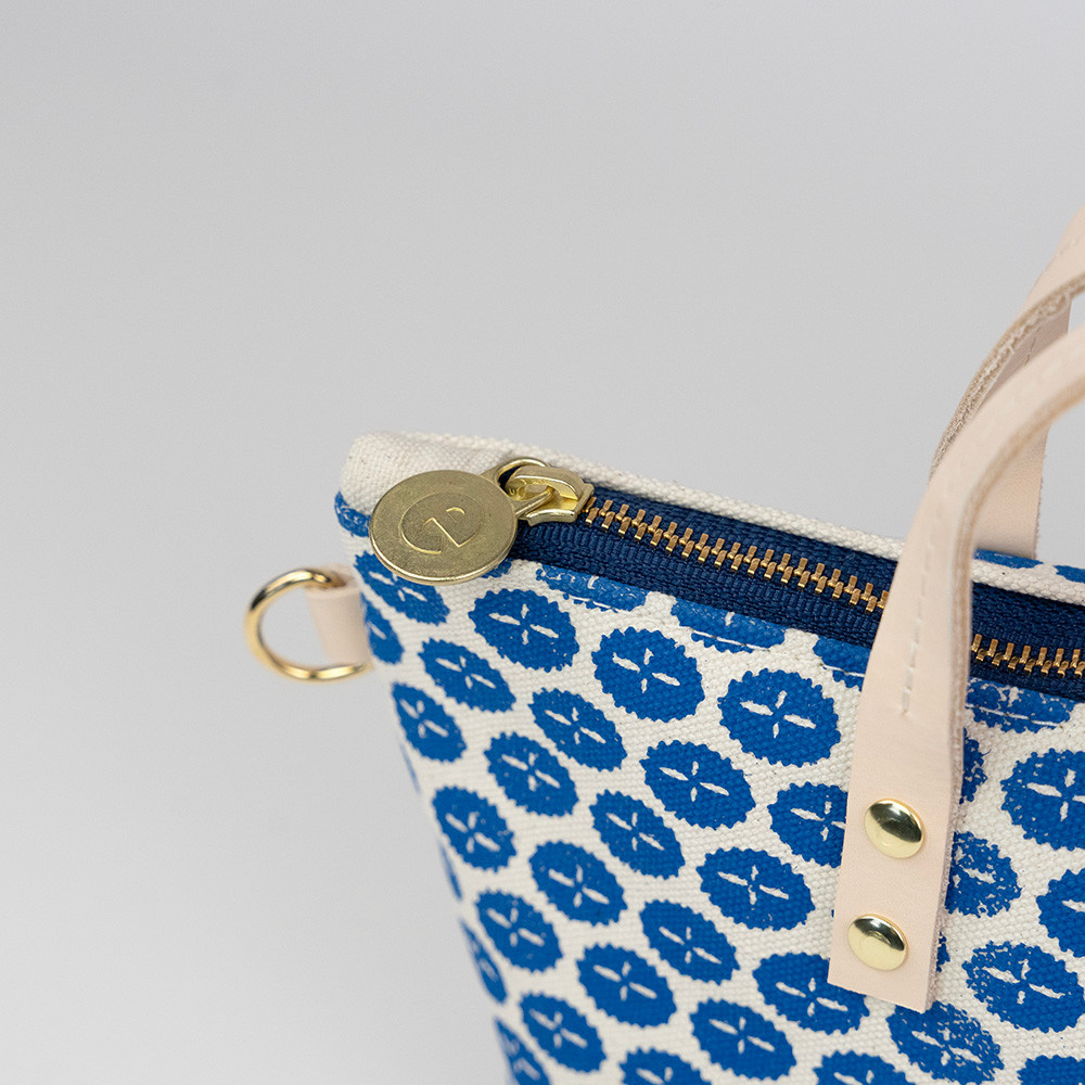 Erin Flett Small Satchel Bag - Dandi Blue