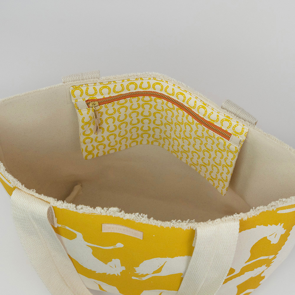 Erin Flett Meghan Tote - Lorton Trot Yellow