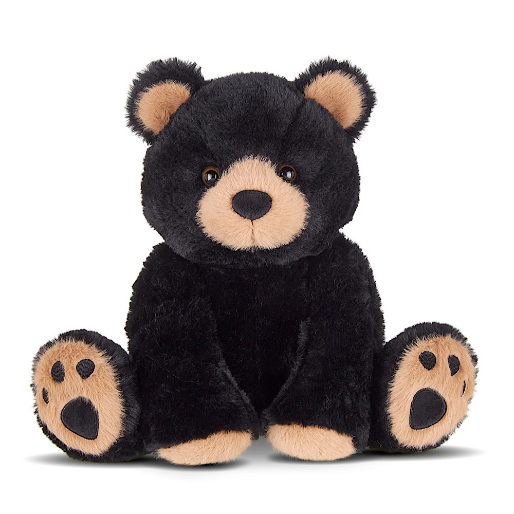 Bearington Collection Woody the Plush Black Bear
