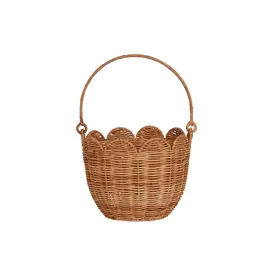 Olli Ella Olli Ella Rattan Tulip Carry Basket - Natural