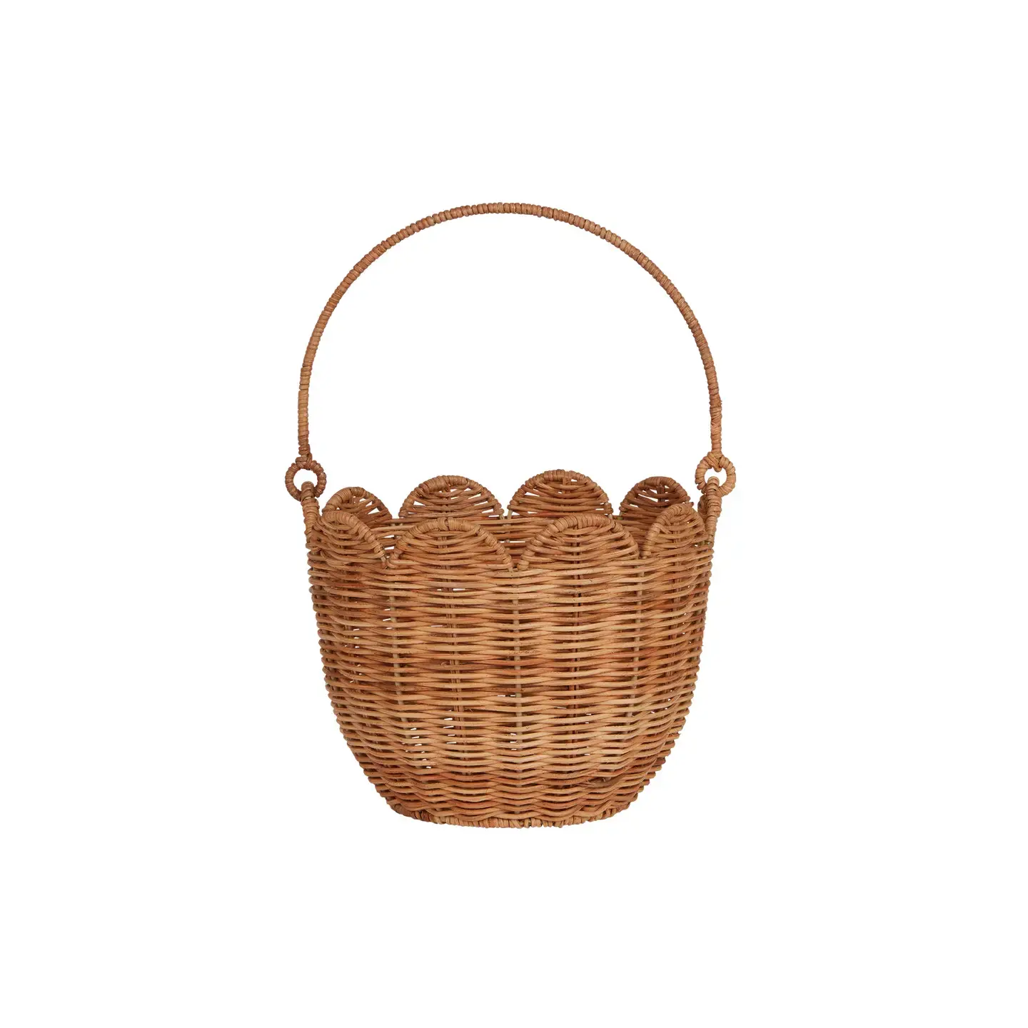 Olli Ella Olli Ella Rattan Tulip Carry Basket - Natural