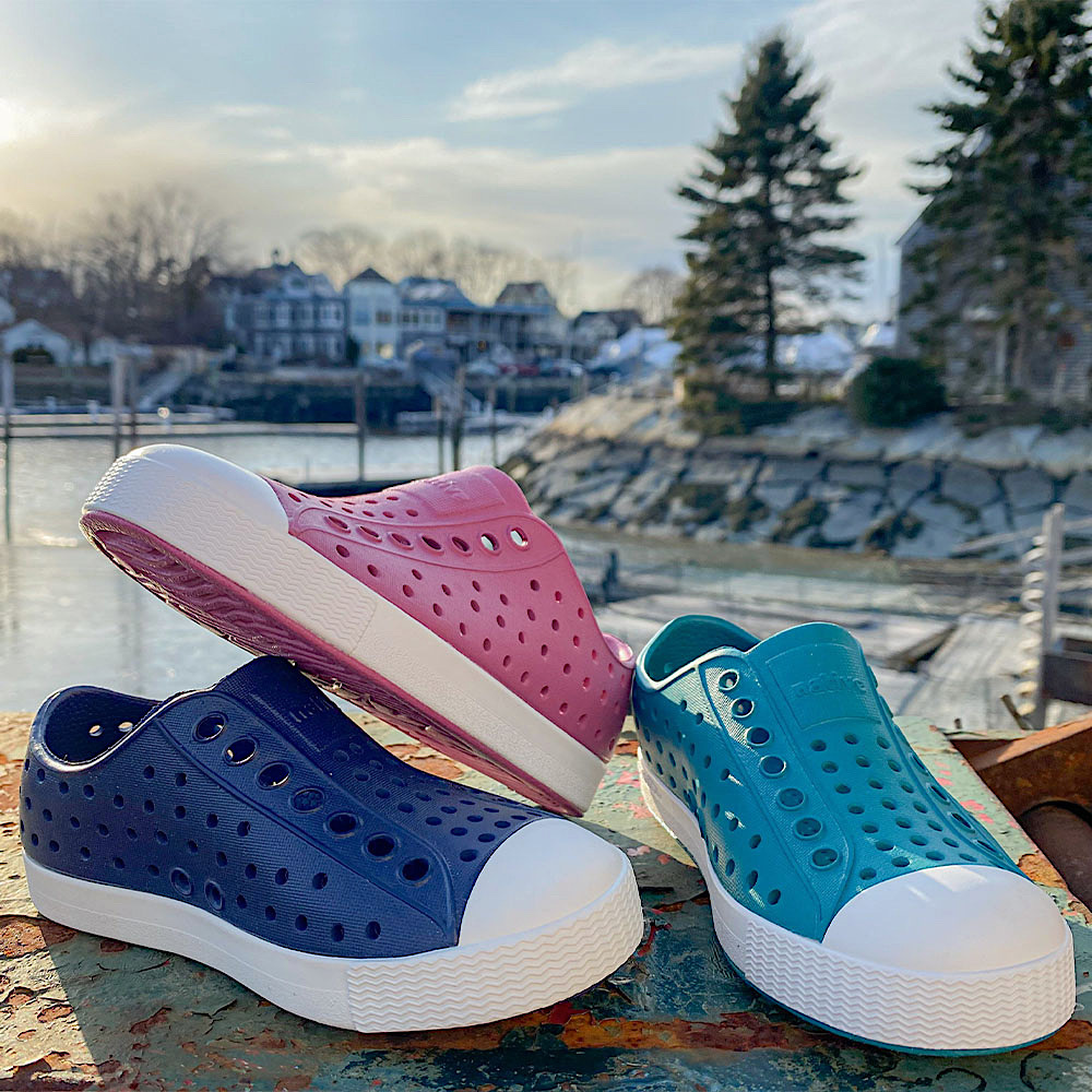 Native Shoes Jefferson Child - Twilight Pink/Shell White