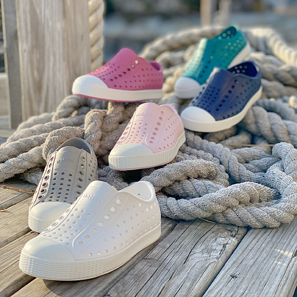 Native Shoes Jefferson Child - Twilight Pink/Shell White