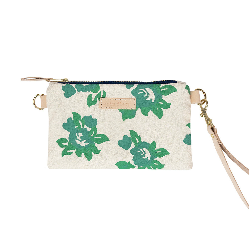 Erin Flett Erin Flett Ellie Wristlet - Helen Rose Green