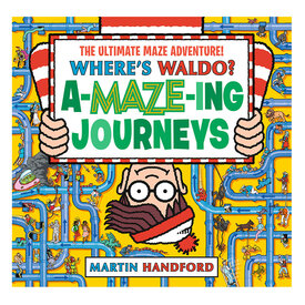 Candlewick Press Wheres Waldo? Amazing Journeys Paperback Activity Book