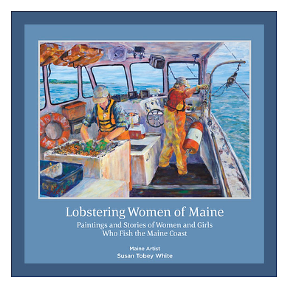 Simon & Schuster Lobstering Women of Maine Hardcover Book