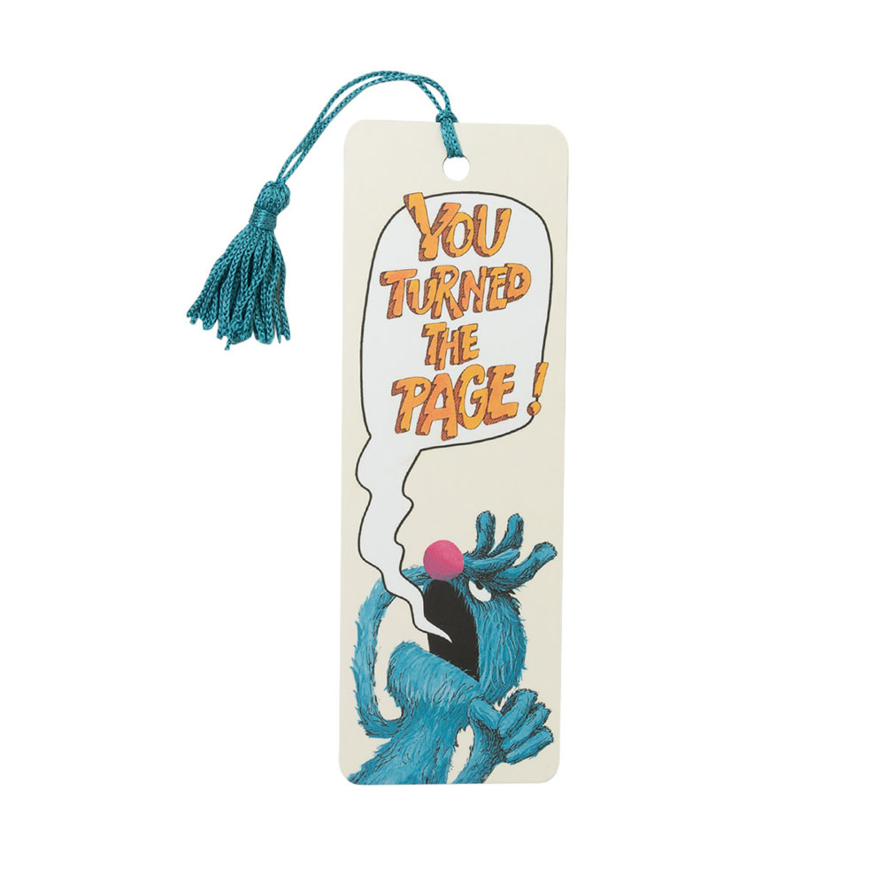 Penguin Random House Out Of Print Bookmark - Grover You Turned the Page