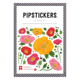 Pipsticks Pipsticks Sticker Sheet - Peaceful Poppies