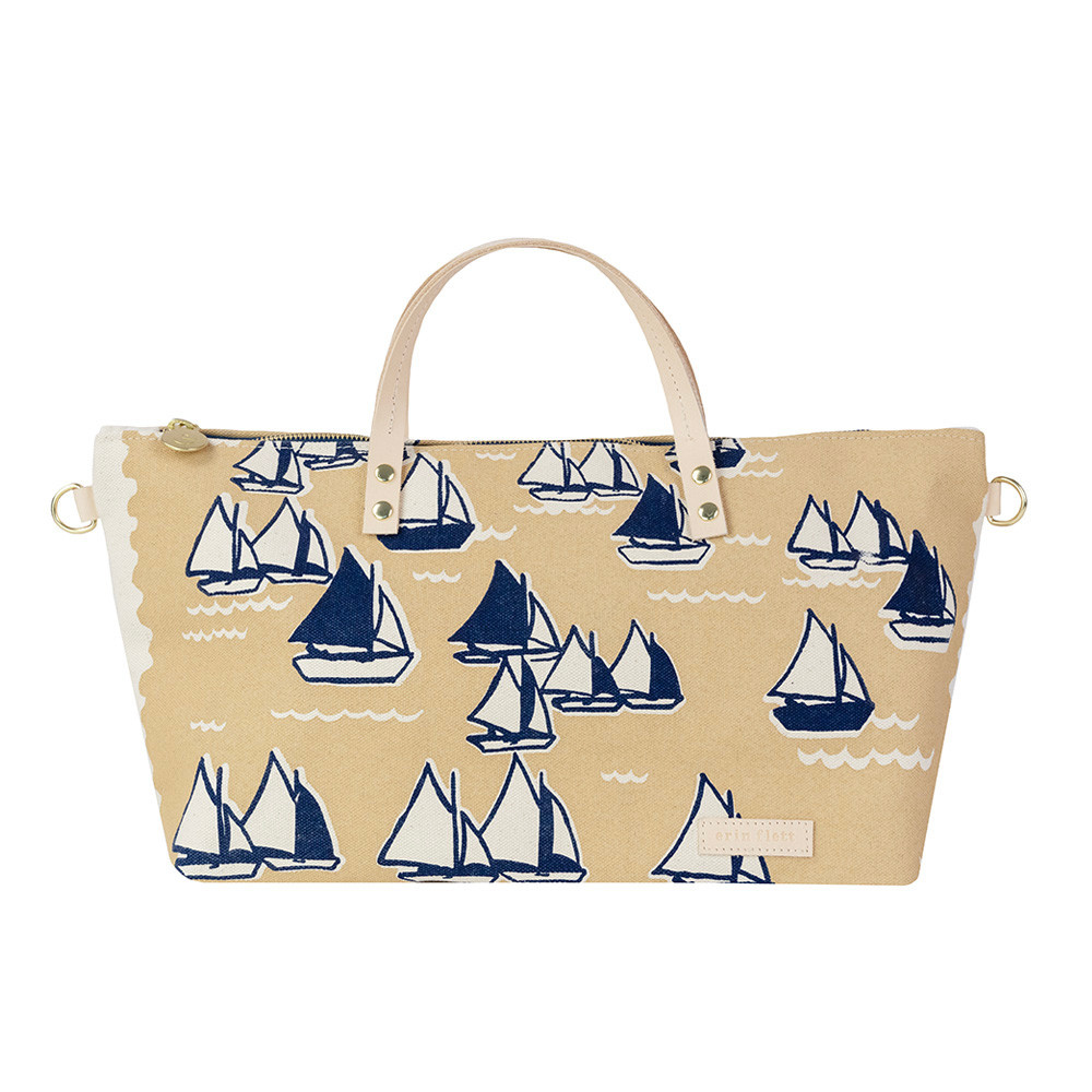 Erin Flett Erin Flett Large Satchel Bag - Sailing Beige