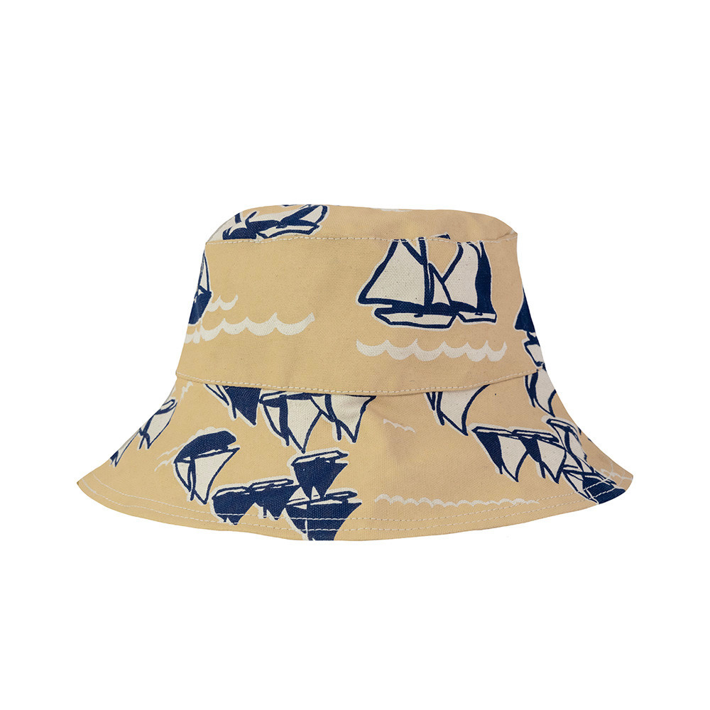 Erin Flett Bucket Hat - Sailing Navy/Sand