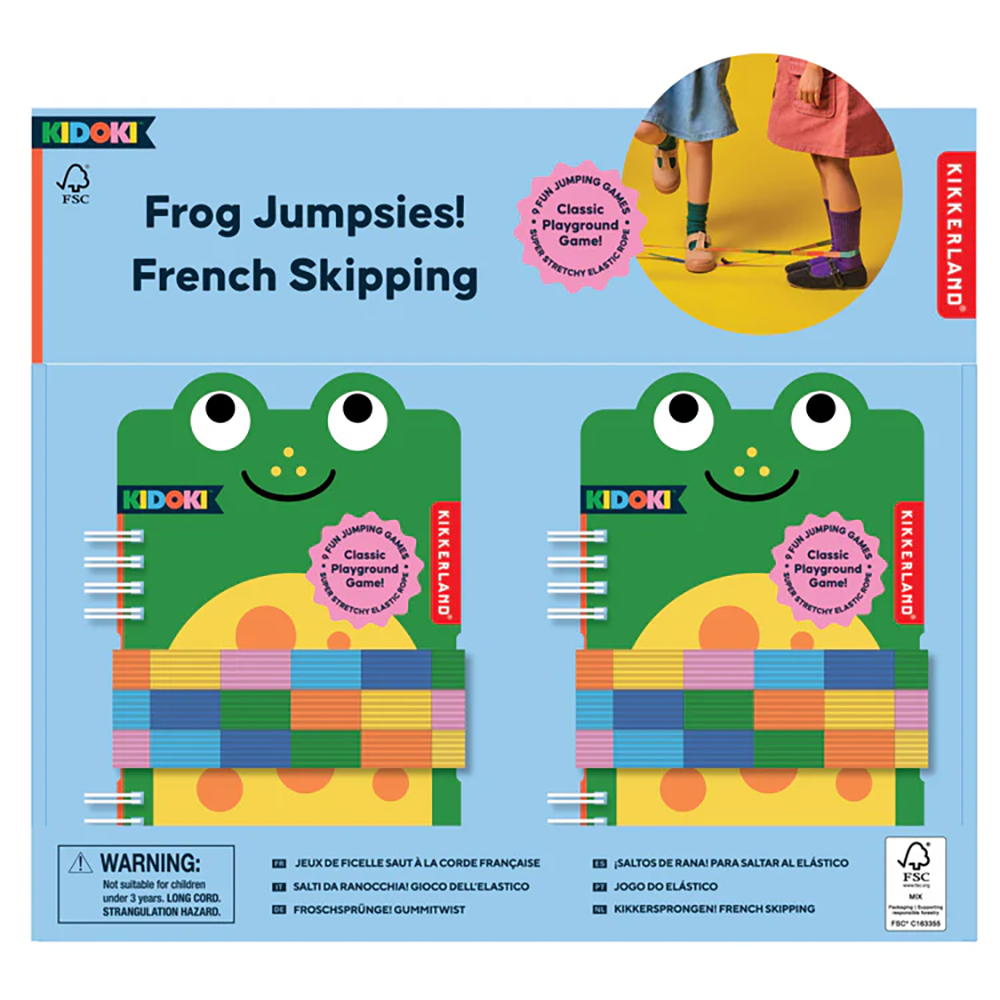 Kidoki Frog Jumpsies French Skipping