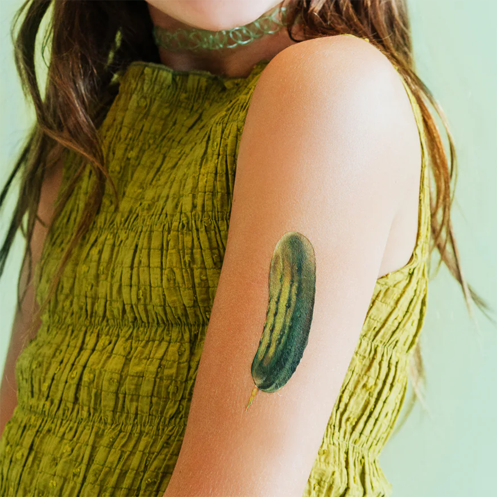 Tattly Tattoo 2-Pack - Pickle