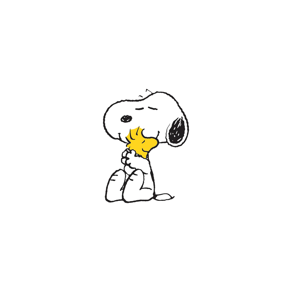 Tattly Tattoo 2-Pack - Snoopy Hugs