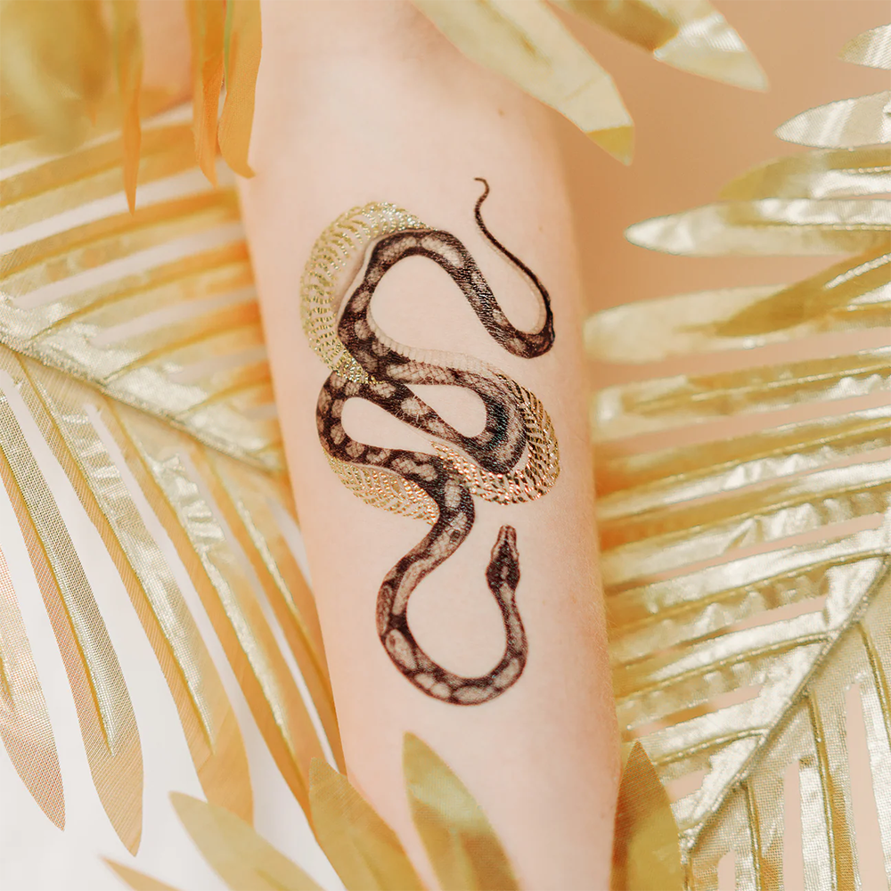 Tattly Tattoo 2-Pack - Shimmering Serpent