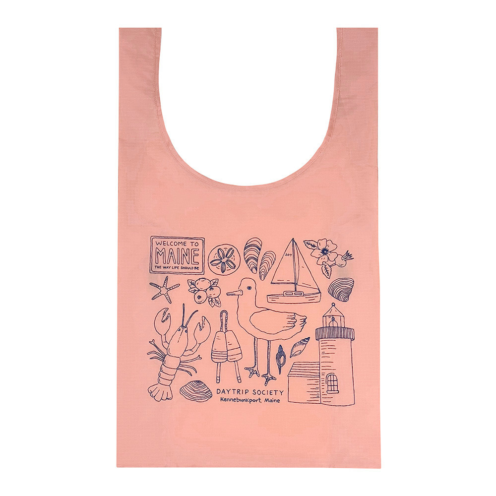 Baggu Baggu x Daytrip Society - Custom Standard - Kennebunkport Icons - Pink