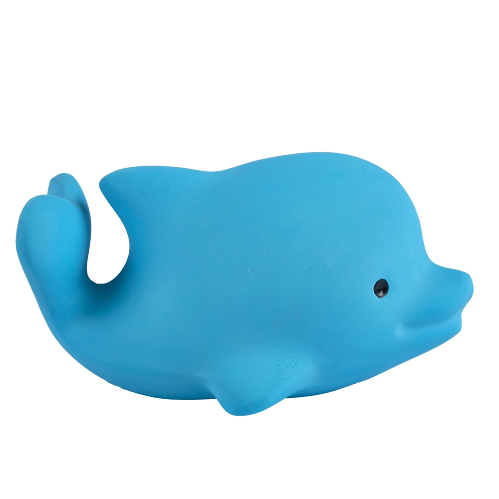 Organic Rubber Teether - Dolphin
