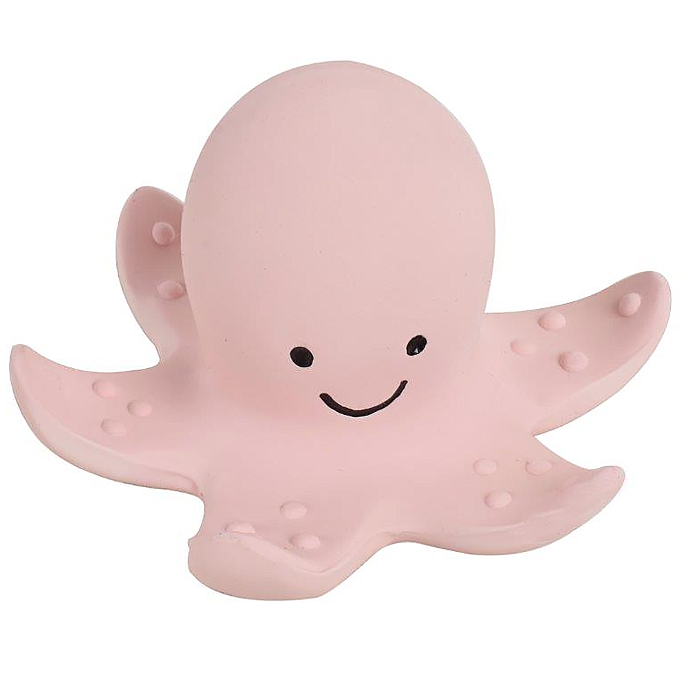 Organic Rubber Teether - Octopus