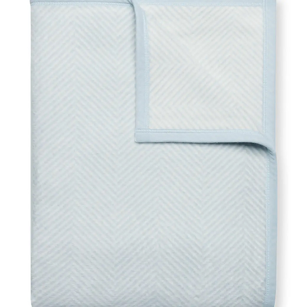 Chappywrap ChappyWrap - Original Blanket - Harborview Herringbone - Sky