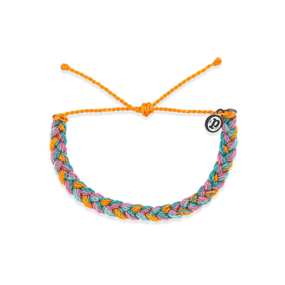 Pura Vida Pura Vida - Braided Bracelet - Canary