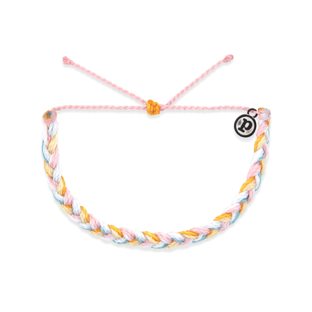 Pura Vida Pura Vida - Braided Bracelet - Love Bug