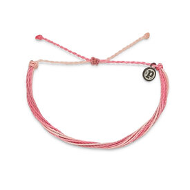 Pura Vida Pura Vida Bright Original Bracelet - Think Pink
