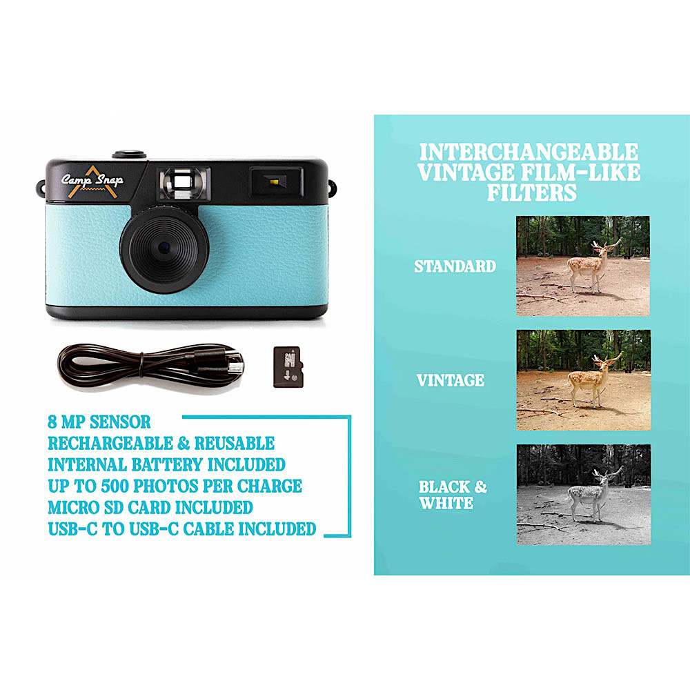 Camp Snap - Digital Camera - Seaglass Blue