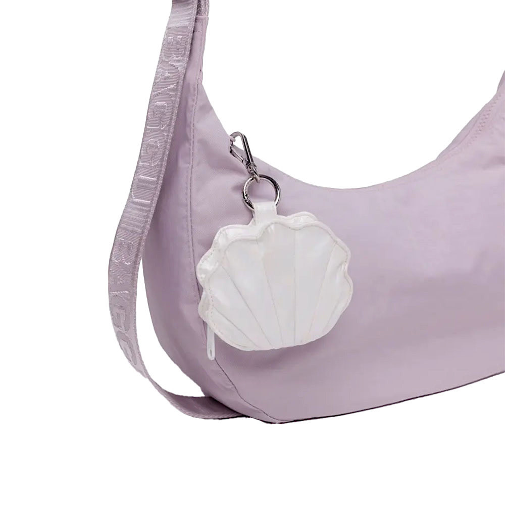 Baggu Bag Charm - Shell - Pearl Metallic