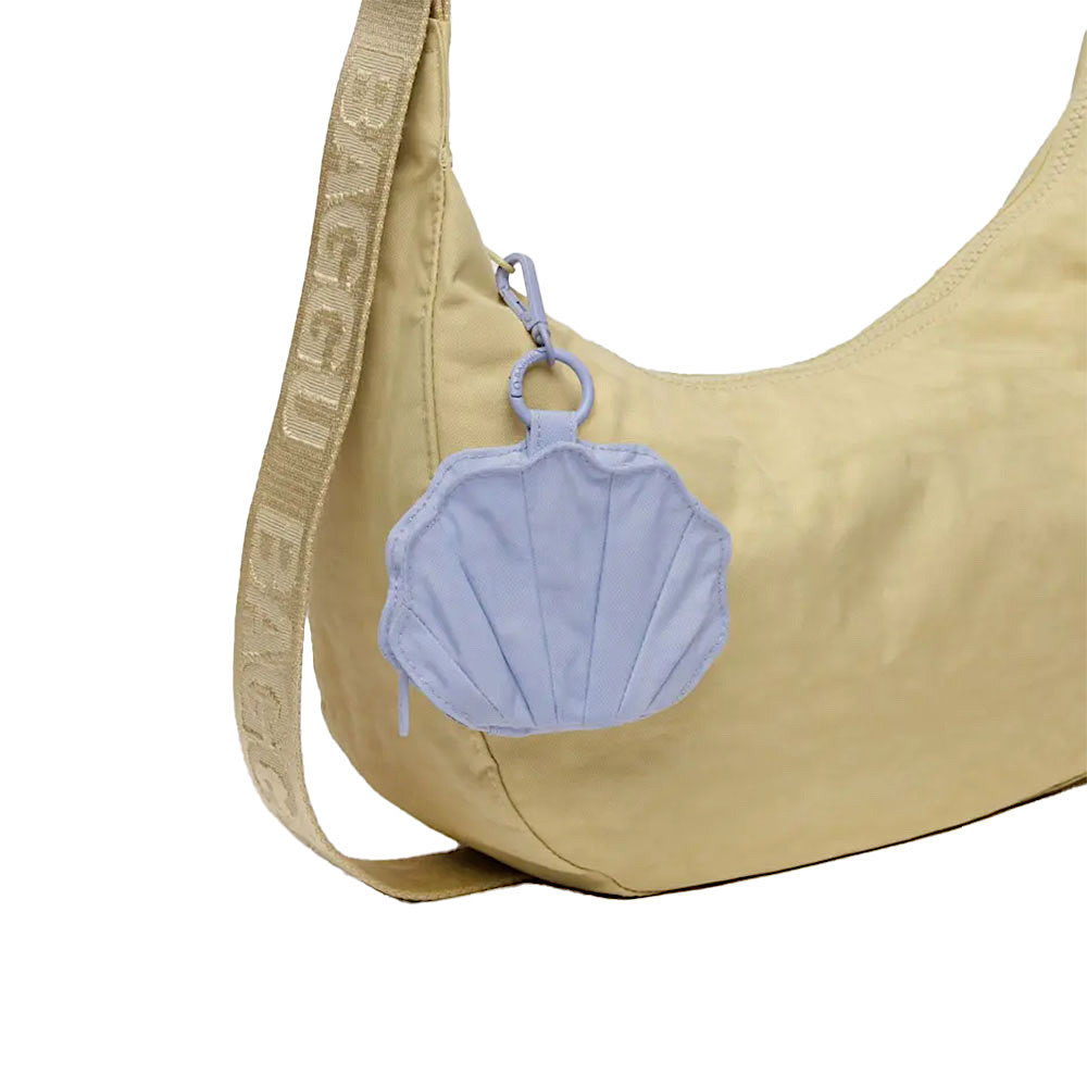Baggu Bag Charm - Shell - Lavender Grey