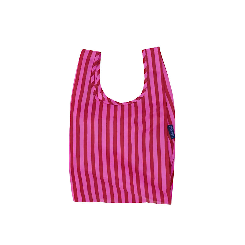 Baggu Baggu Baby - Pink Red Painter Stripe