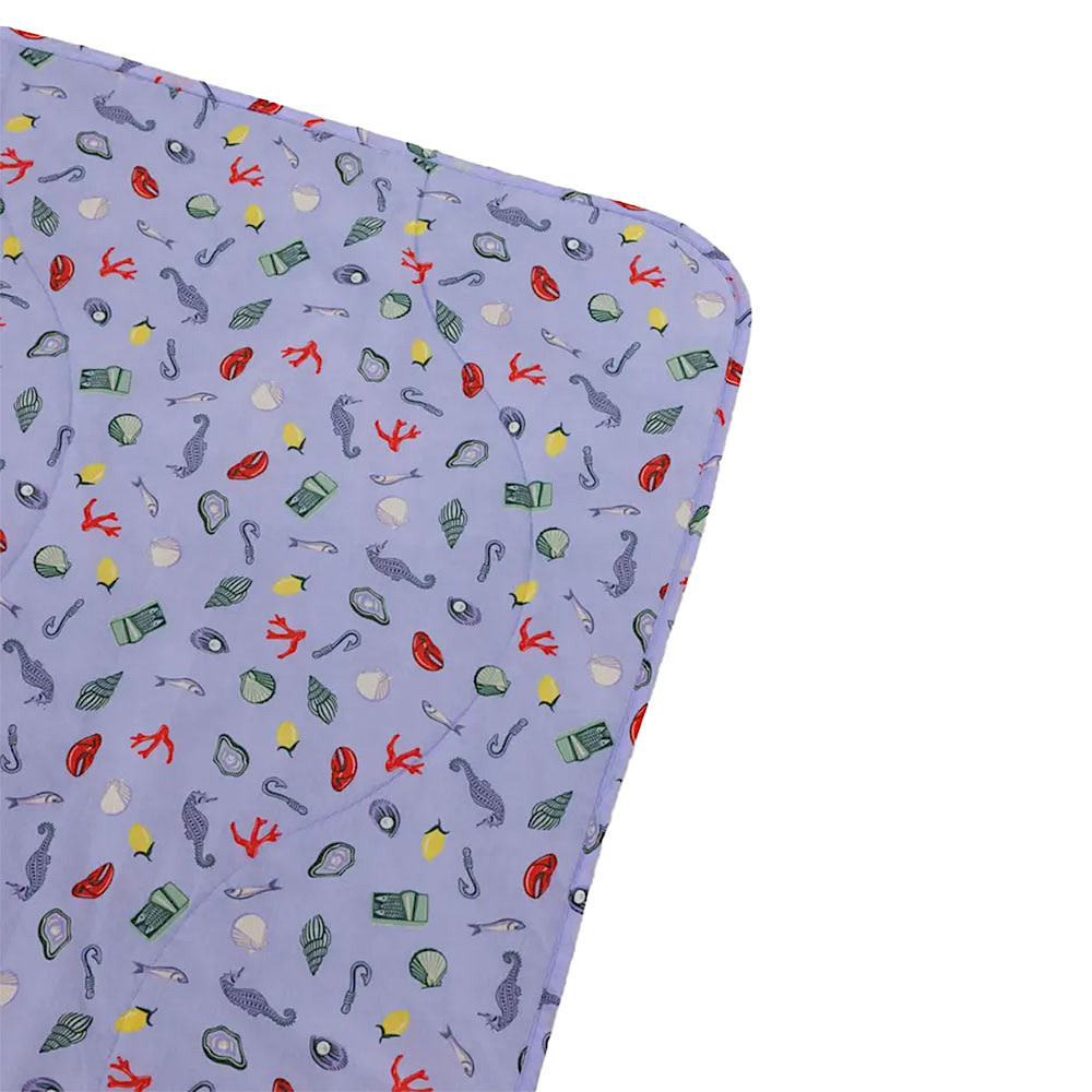 Baggu Puffy Picnic Blanket - Sea Charms