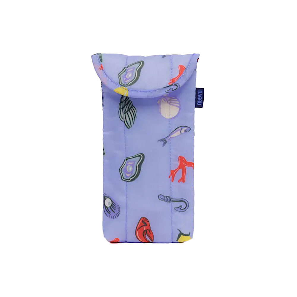Baggu Baggu Puffy Glasses Sleeve - Sea Charms