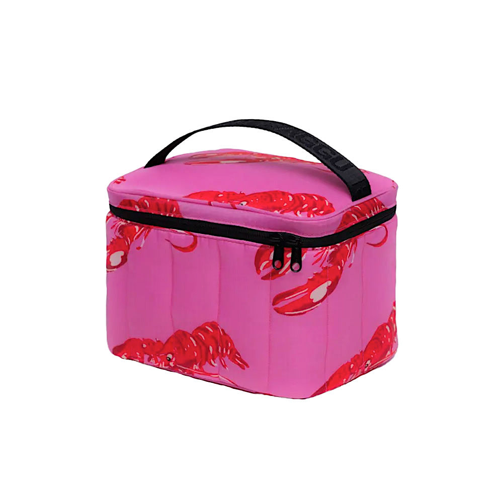 Baggu Baggu Puffy Lunch Bag - Pink Lobster